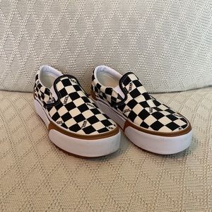 VANS Checkered Slip-On Stacked Sneakers